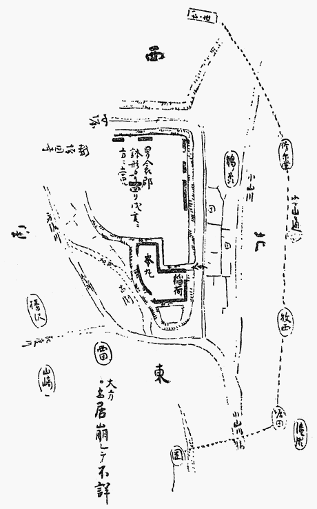 城構えの五十子陣の画像